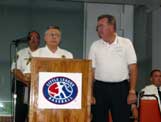 Speakers at Podium