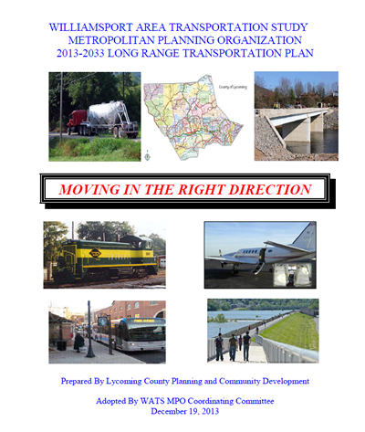 County 2013-2033 Long Range Transportation Plan