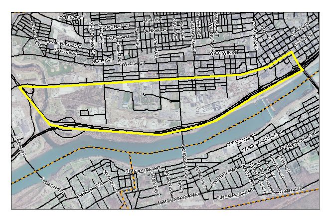 I-180 Corridor Plan Area
