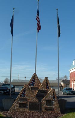War Memorial at Hughesville